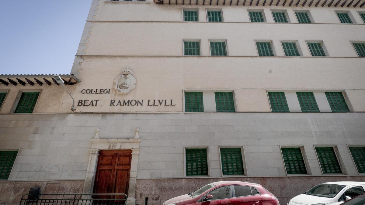 El colegio concertado Ramon Llull de Inca.