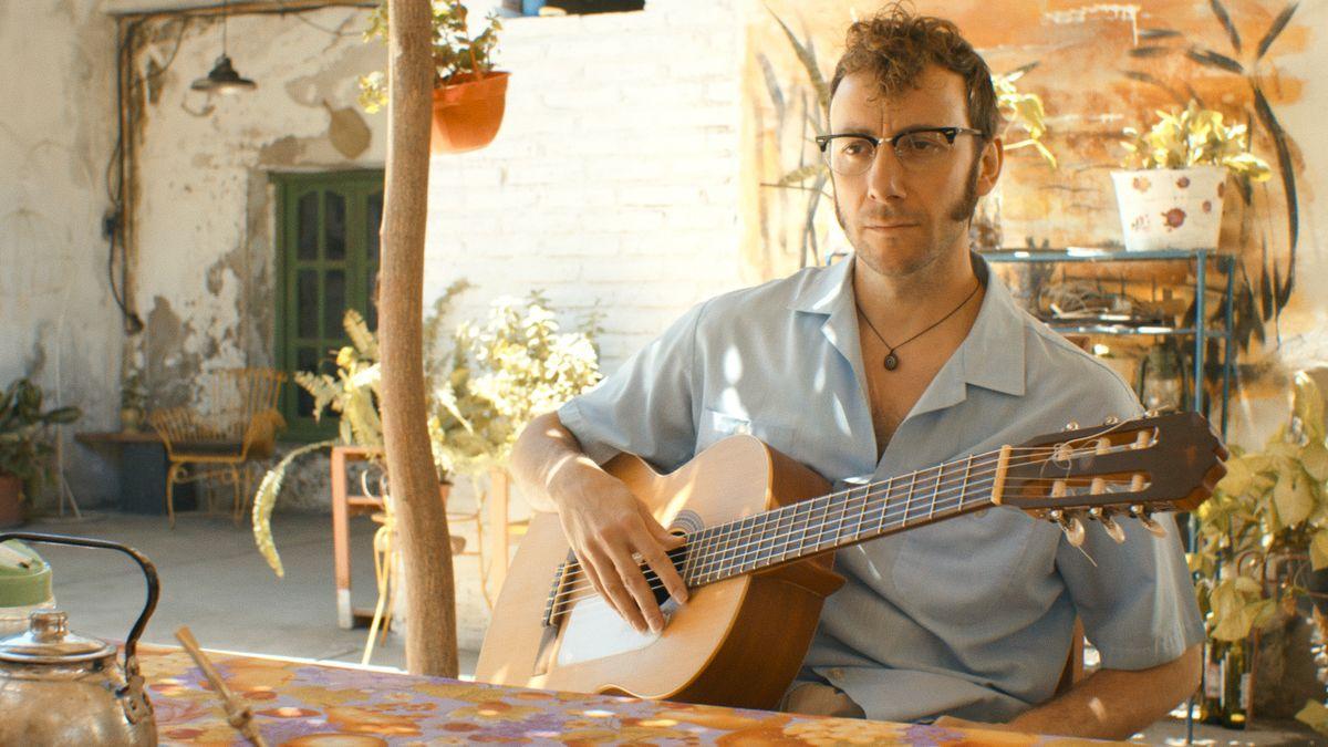 El actor Pepe Lorente en "La estrella azul"