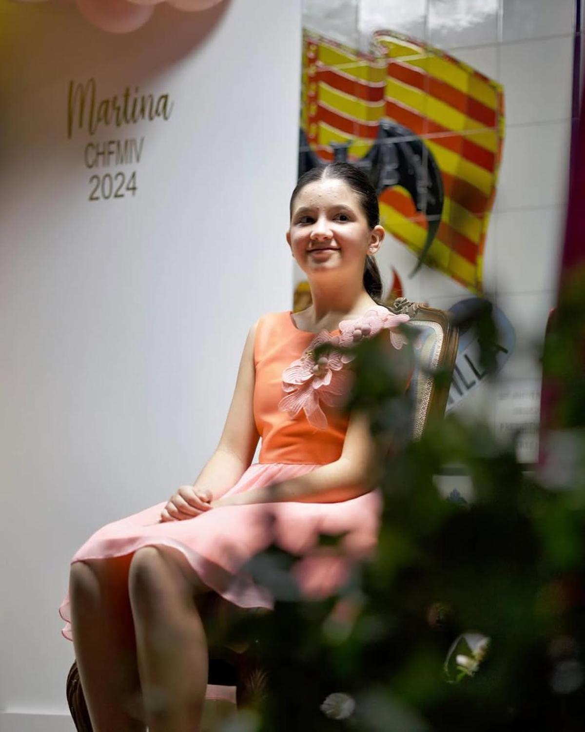Martina Dorado apura los homenajes a la corte infantil 2024