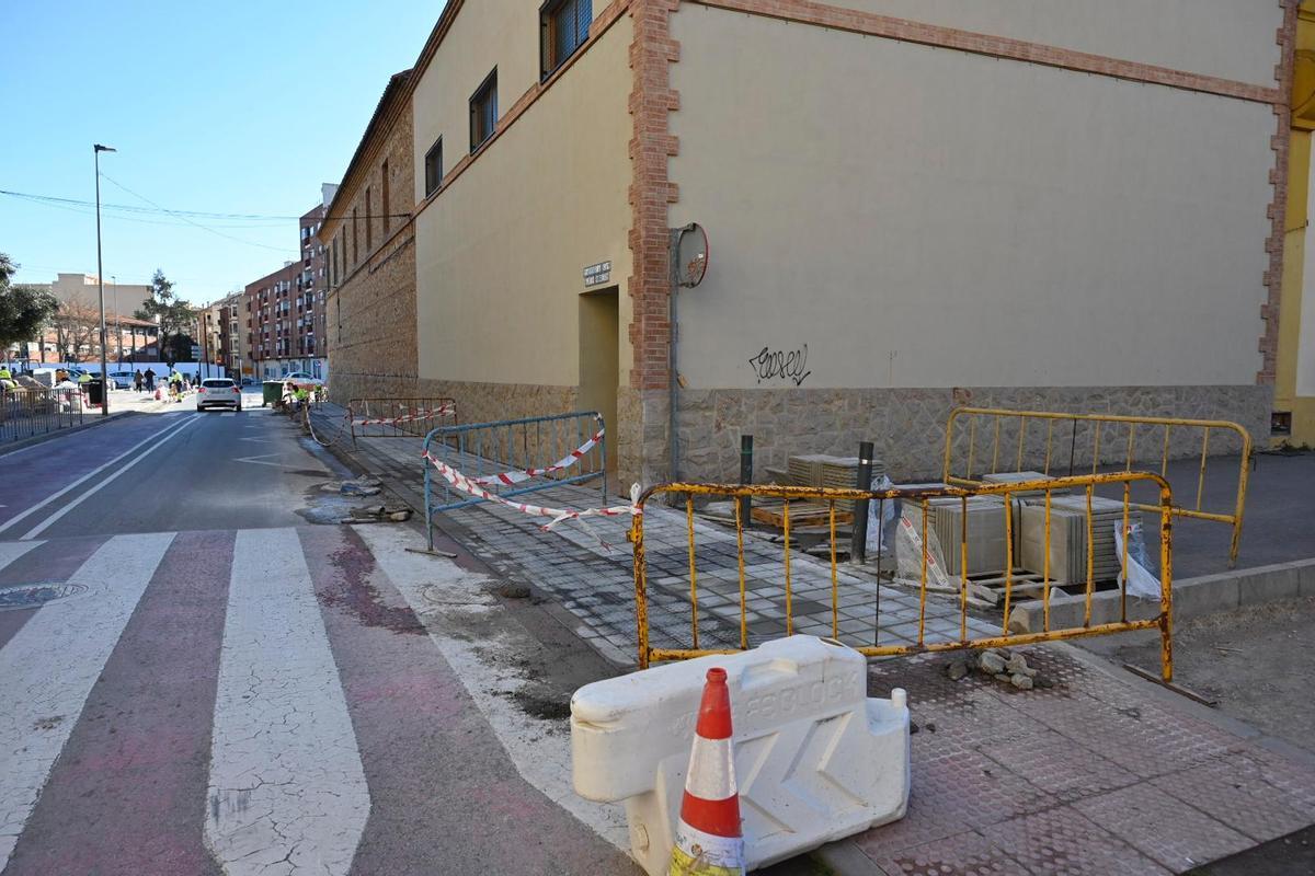 Trabajos actuales de remodelación en el camino viejo de l'Alcora.