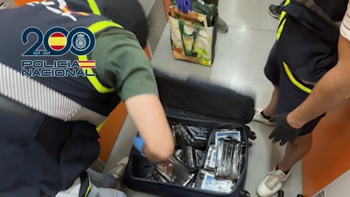 La Policía registra un inmueble en Dénia por una red que producía cocaína para organizaciones criminales