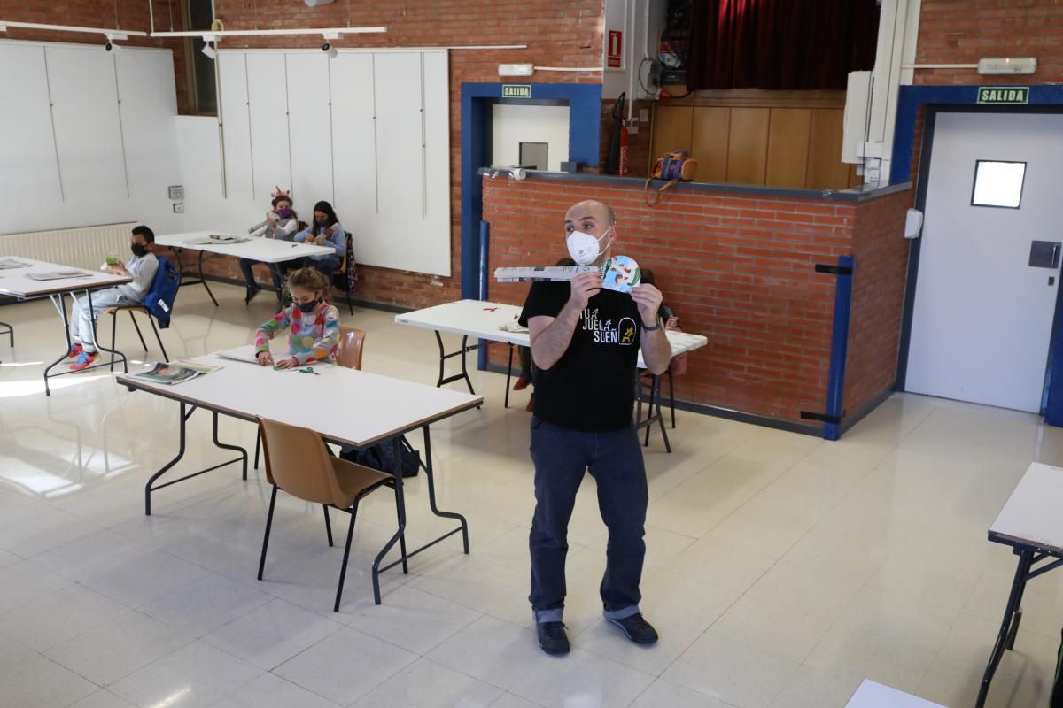 Taller de títeres en el Centro Cívico Tío Jorge de Zaragoza