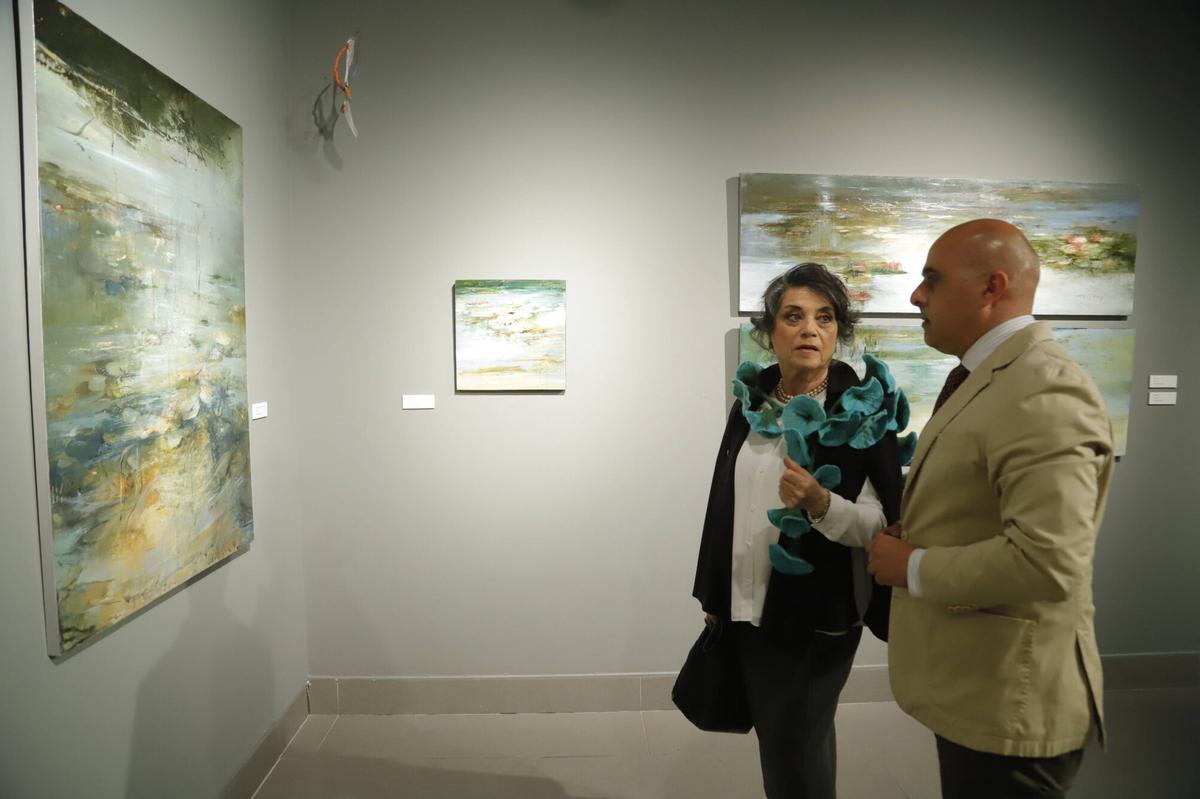 A.J.González Córdoba Exposición de Julia Hidalgo en Cajasol