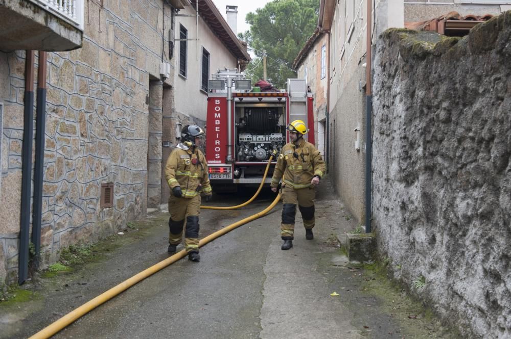 Muere un indigente en un incendio en Ourense