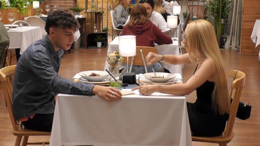 Un joven a su cita de &#039;First Dates&#039;: &quot;Tienes cara de cachonda&quot;.