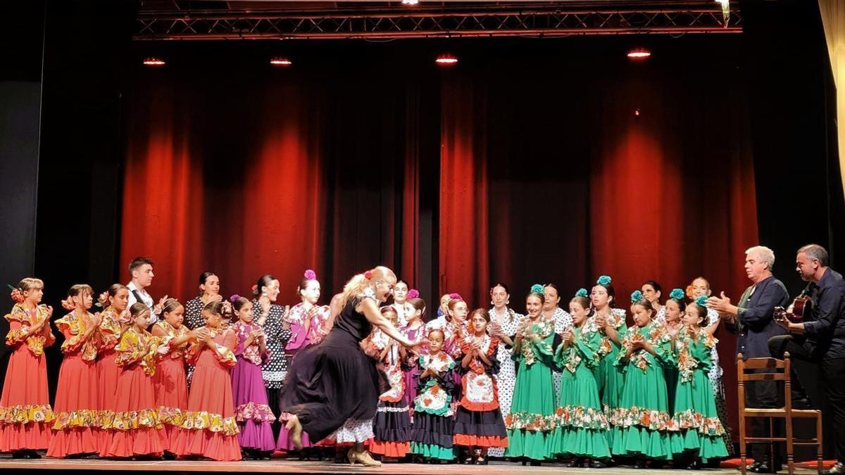 Uno de los momentos del festival fin de curso