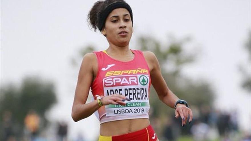 Carla Arce evidencia su clase y es la mejor española sub-20 en Lisboa