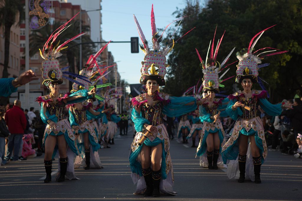 Así ha sido el Gran Desfile del Carnaval de Cartagena, en imágenes