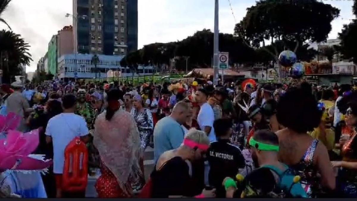 Celebración Carnaval de Día en Las Palmas de Gran Canaria.