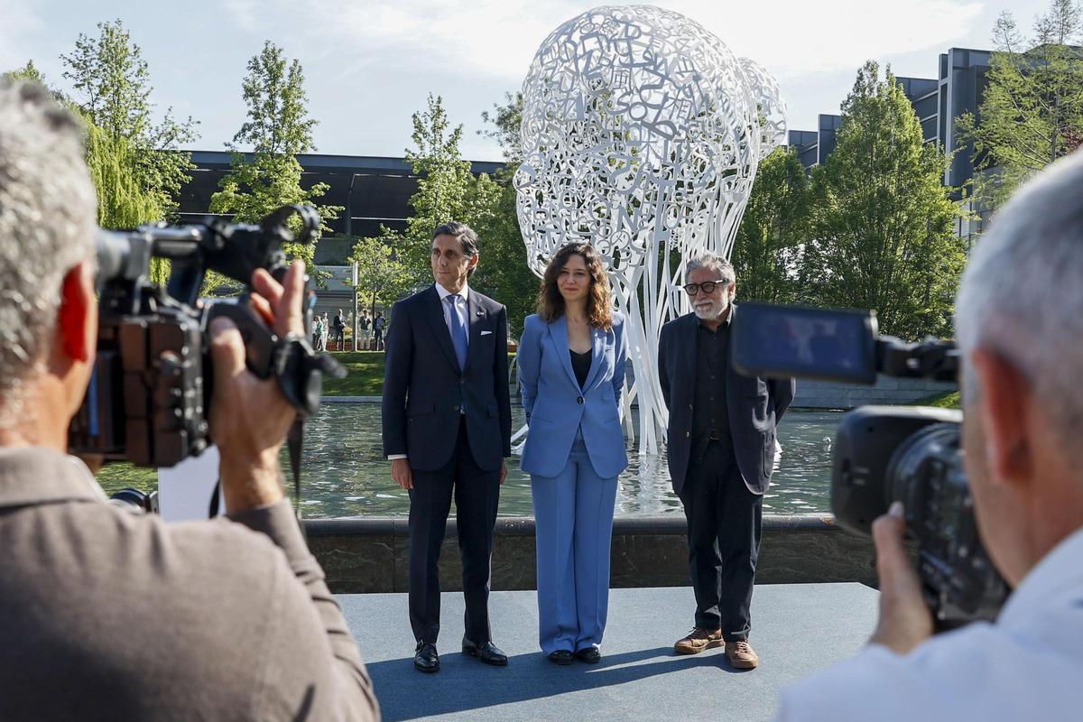 Nueva escultura del artista Jaume Plensa en Madrid