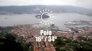 El tiempo en Poio: previsión meteorológica para hoy, martes 17 de junio