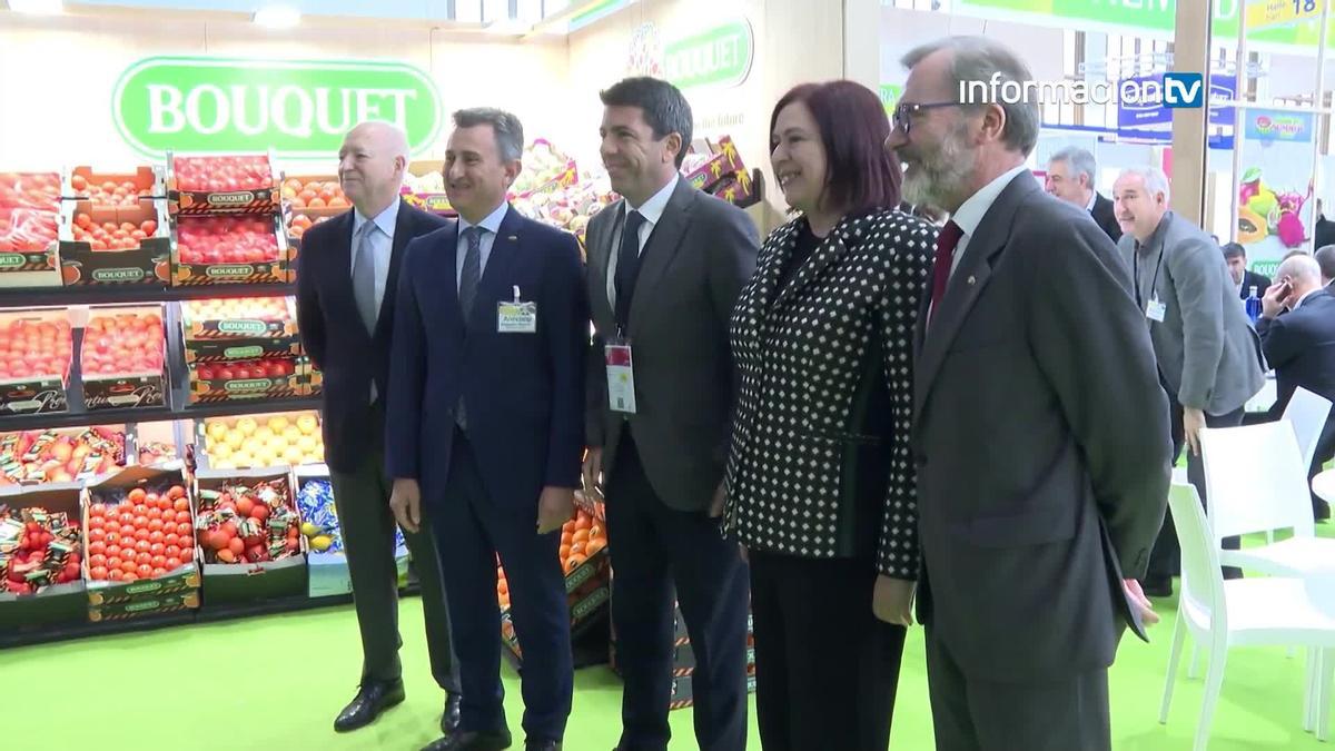 Carlos Mazón reivindica la fruta de la Comunidad Valenciana en Berlín