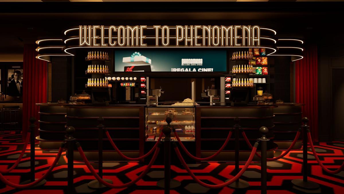 “Los espacios del local, principalmente hall y bar, se han transformado en zonas donde el espectador podrá relejarse antes o después de las sesiones en un ambiente muy exclusivo, mezcla de ‘art deco’ con toques tecnológicos del siglo XXI, explica Nacho Cerdà.