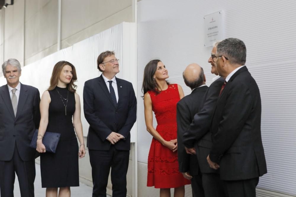 La reina Letizia inaugura el Centro Mundial para la Alimentación Sostenible en València