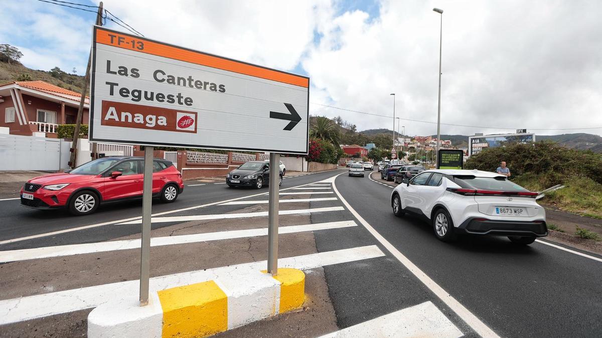 Mejora de la carretera de Las Canteras
