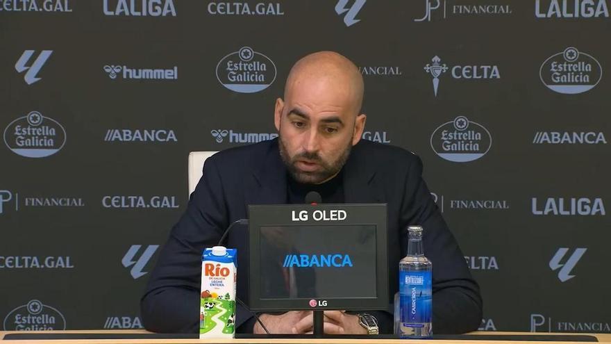 Giráldez: "Todo lo que podía salir mal, ha salido mal"