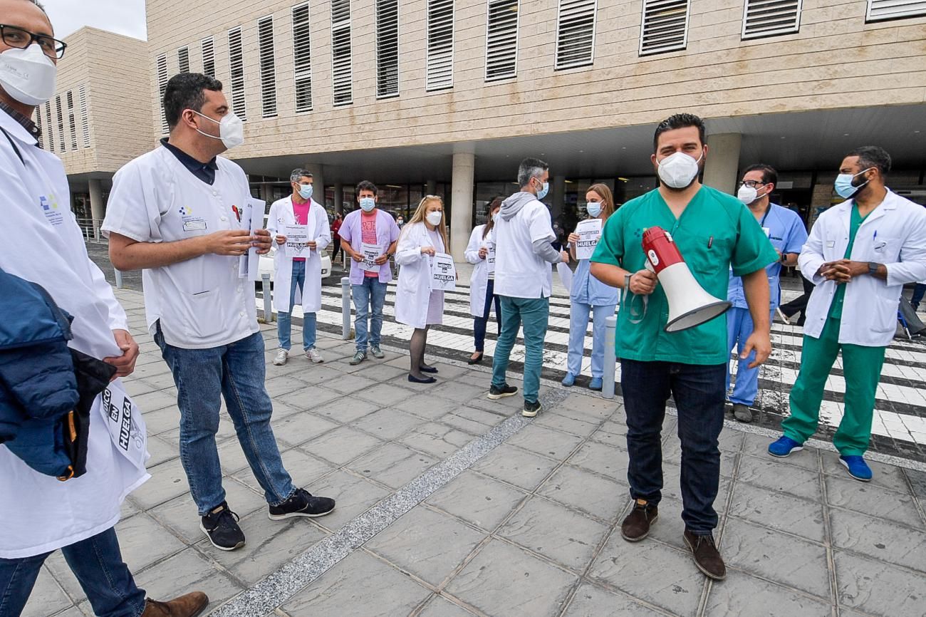 Primera jornada de la huelga de médicos