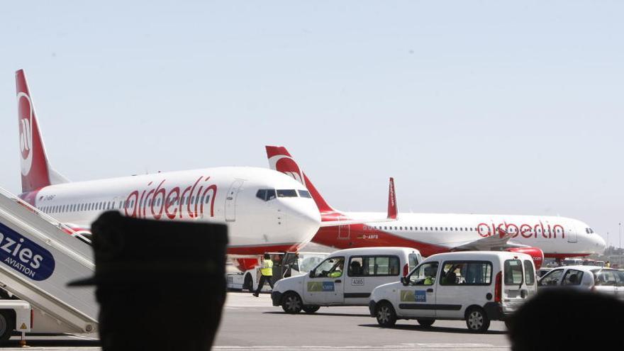 Air Berlin cancela cinco de las seis rutas que ofrece en el aeropuerto de Alicante-Elche