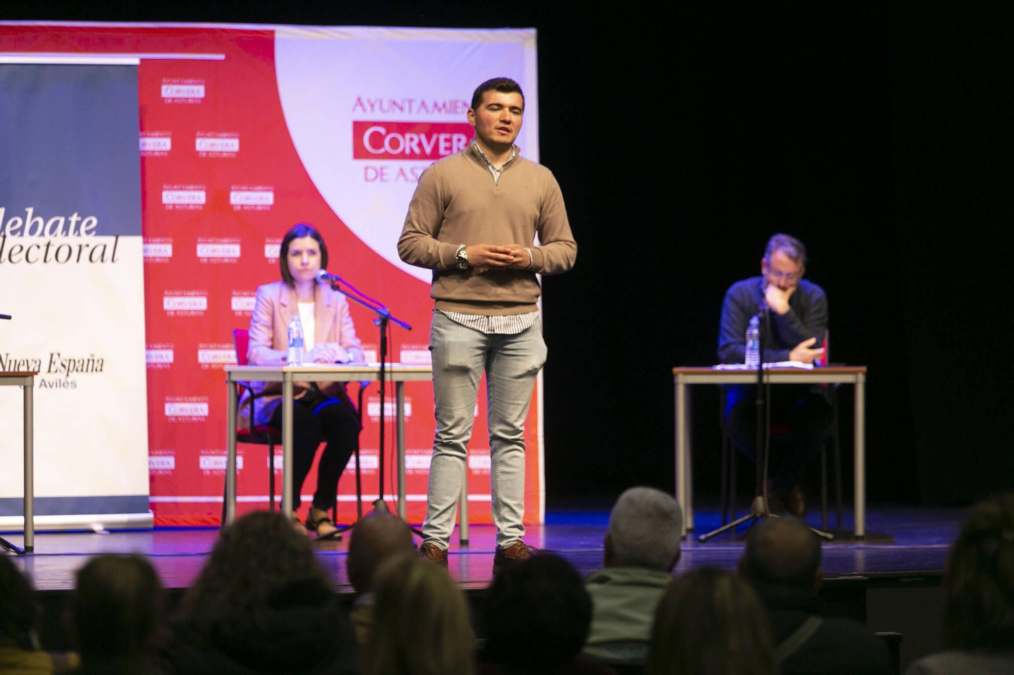 EN IMÁGENES, el debate electoral organizado por LA NUEVA ESPAÑA en Corvera