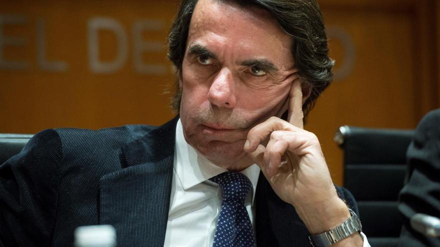 El expresidente del Gobierno José María Aznar.