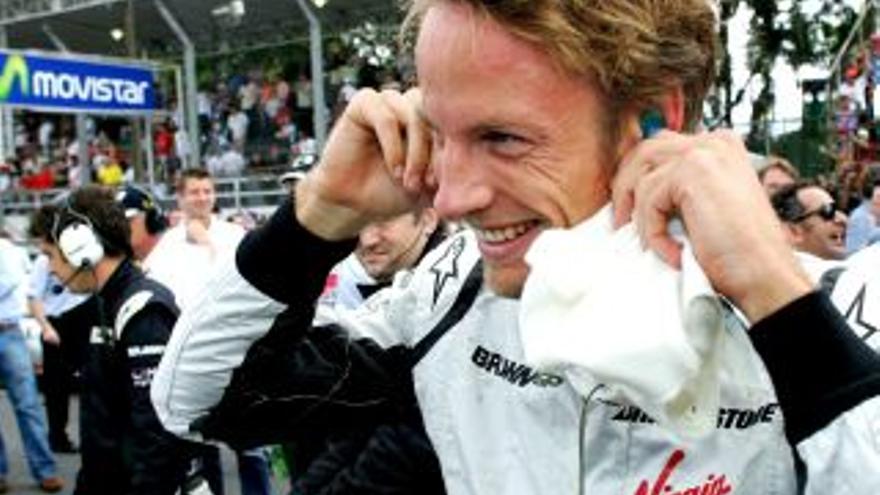 Jenson Button y Brawn GP campeones del mundo