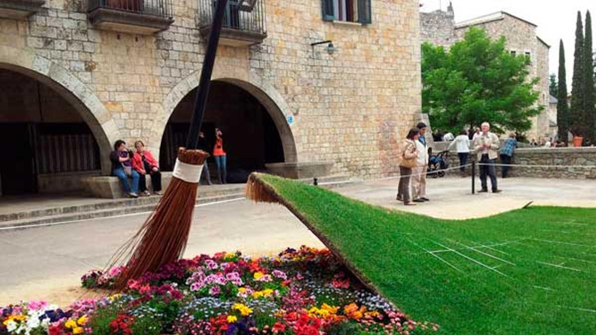 Festival de las flores en Girona