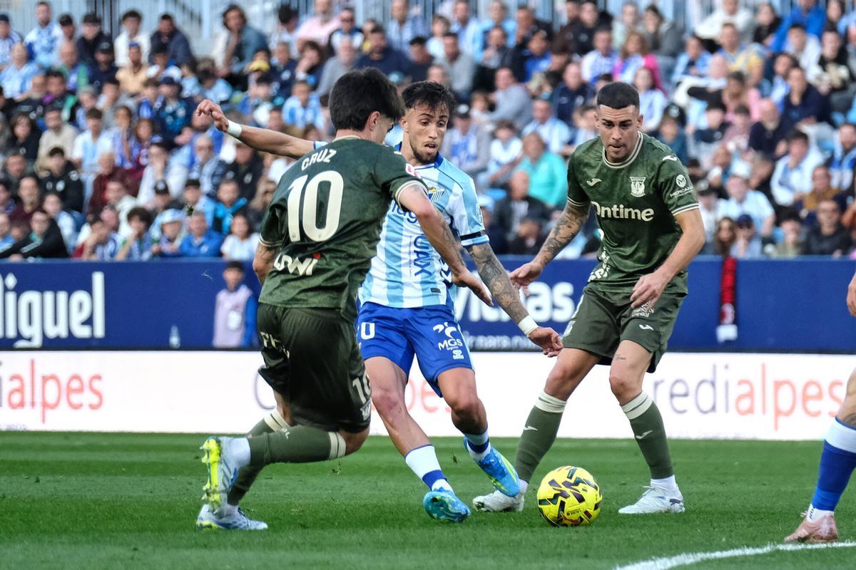 Málaga CF - CD Leganés, en imágenes