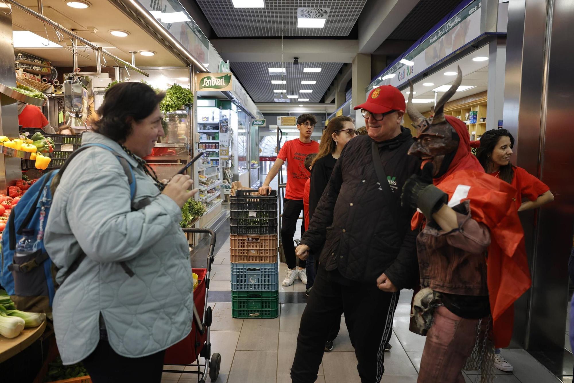 Fiebre mallorquinista con la Copa de 2003 en el Mercat de l’Olivar