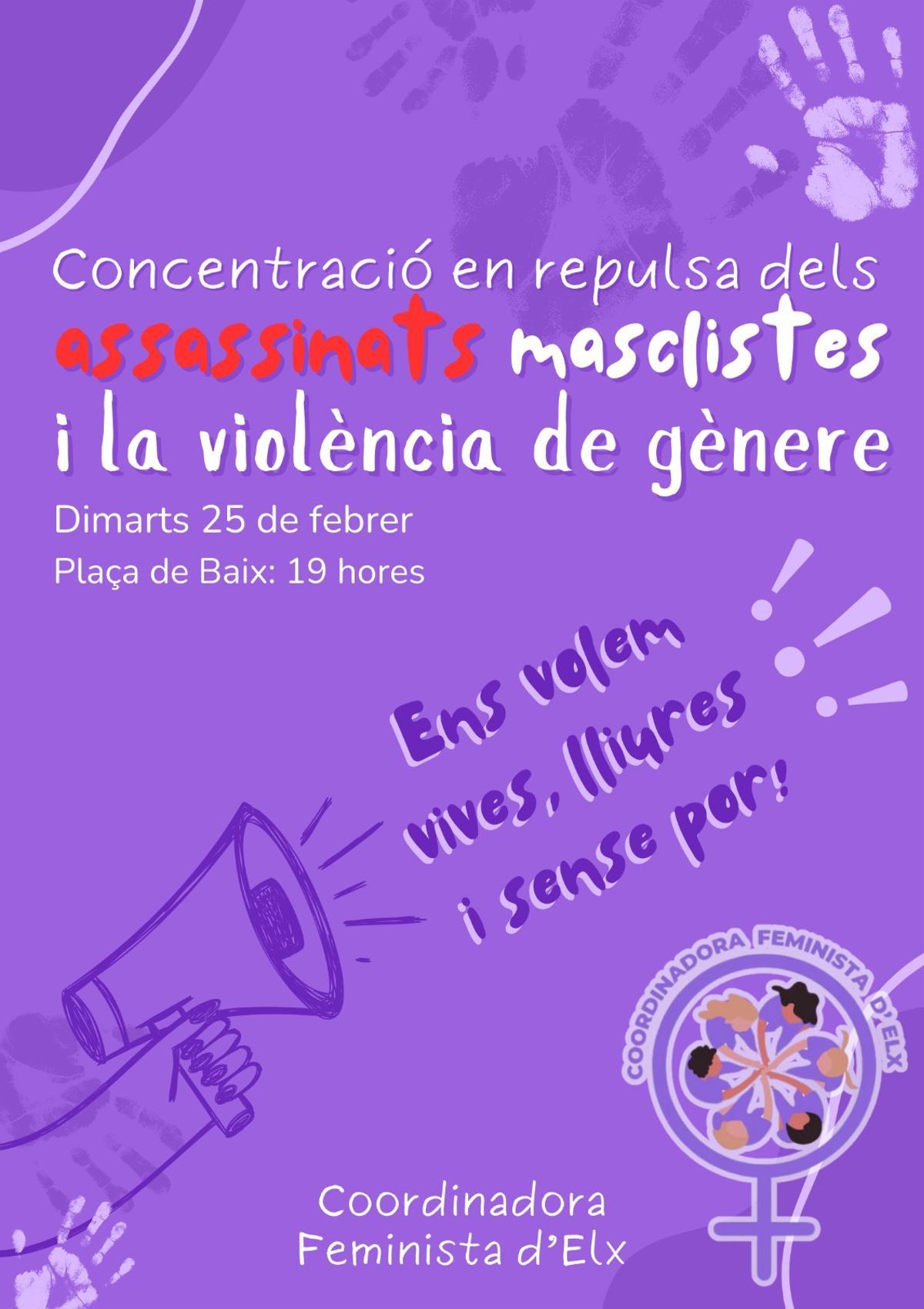DIA MUJER ELCHE | La Coordinadora Feminista de Elche defiende con actos ...
