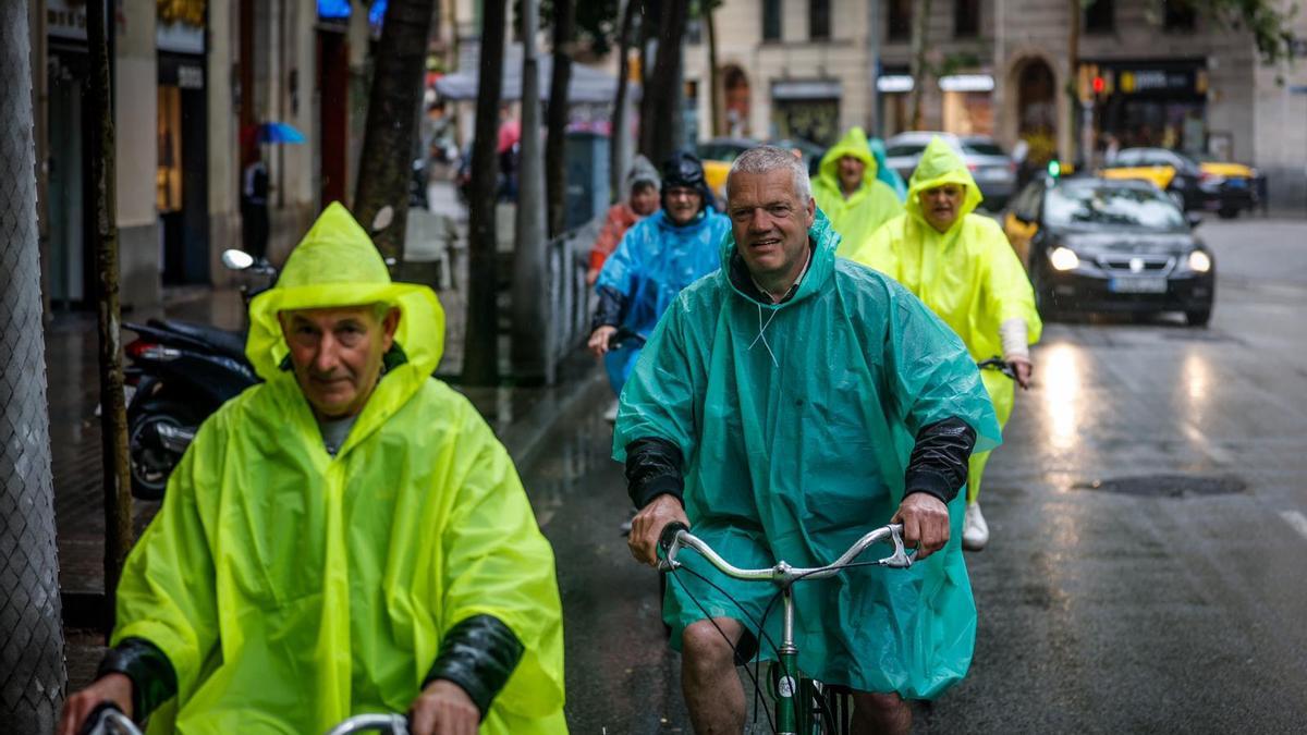 Lluvia en Barcelona