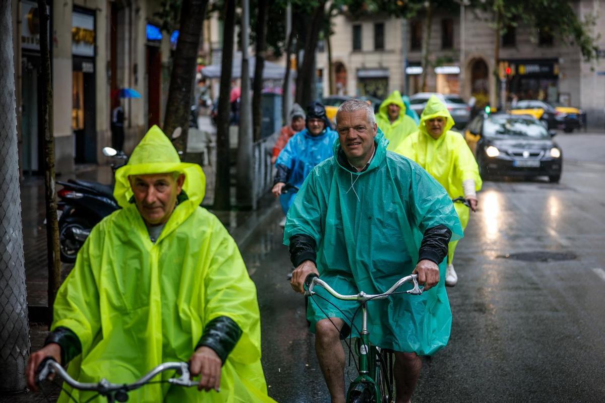 Lluvia en Barcelona