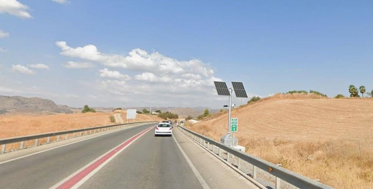 El radar de tramo de la A-355 ya está operativo.