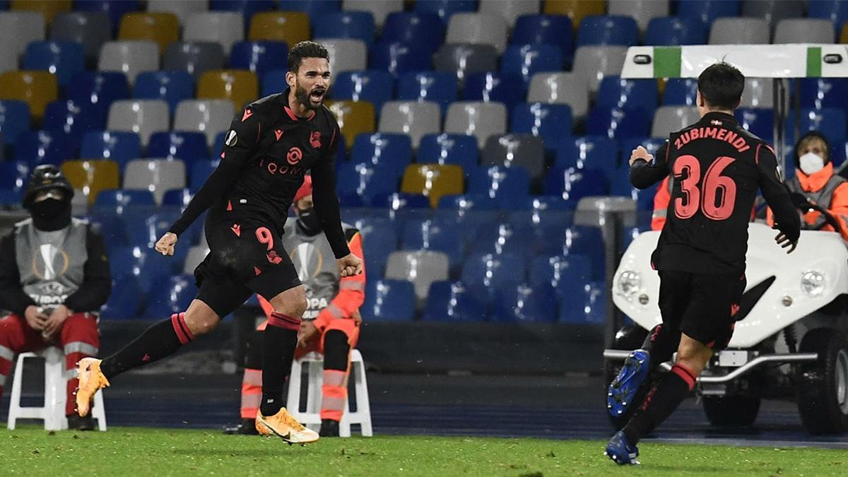 Willian José mantiene vivo a la Real Sociedad