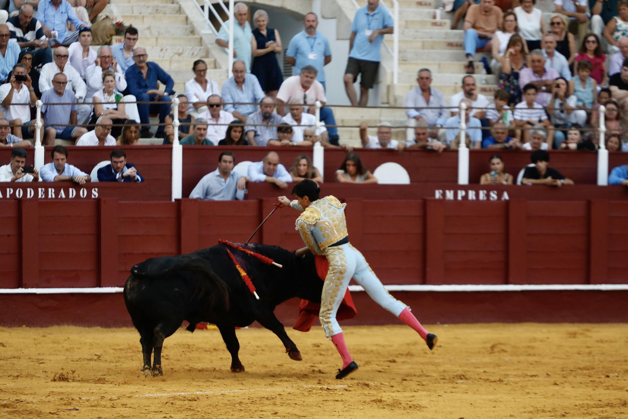 Fotos de la novillada que abre la feria taurina de Málaga