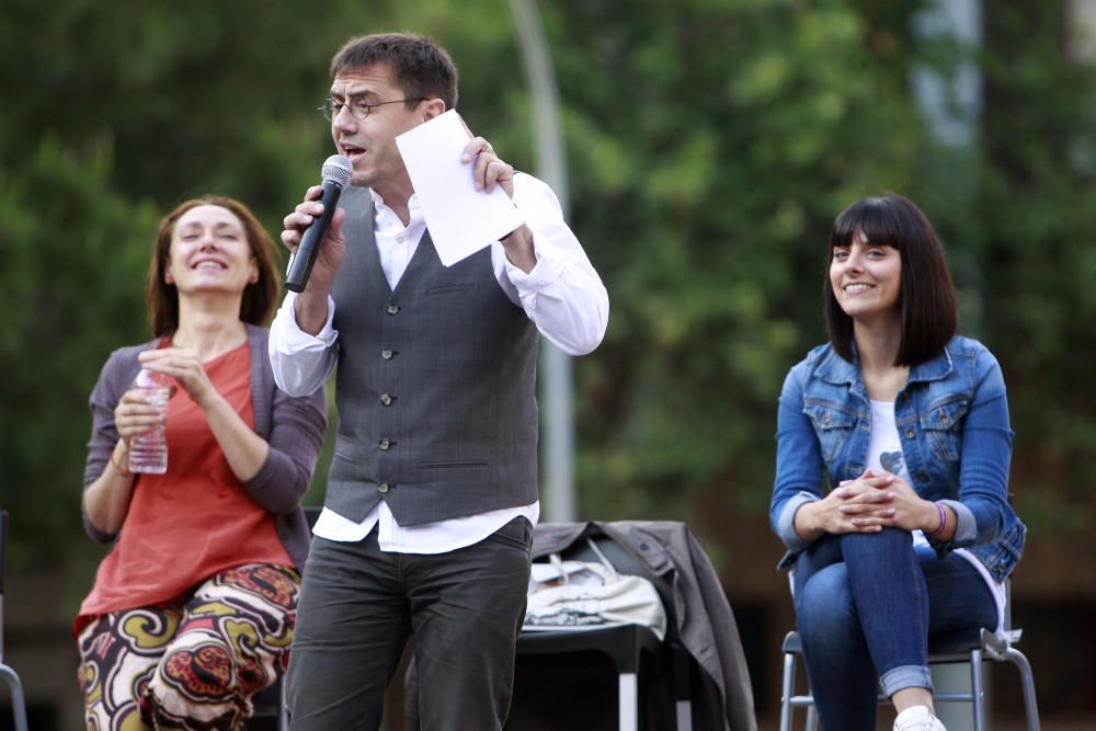 Mitin de Monedero en Torrent