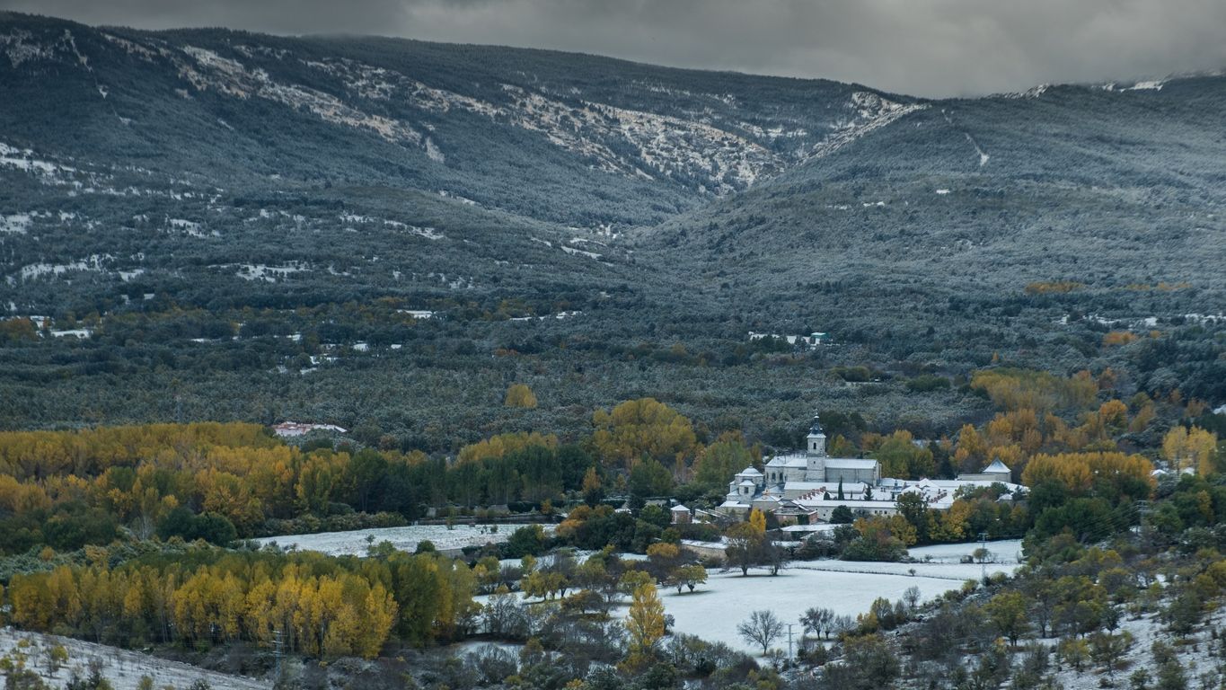 En invierno, la zona se suele cubrir de nieve