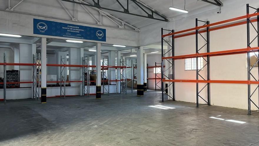 El Banco de Alimentos de Badajoz resiste con menos recursos: cae casi un 18% la entrada de alimentos en 2025