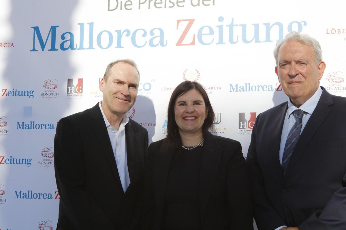 Ciro Krauthausen, Guadalupe Ferrer und Juan Antonio Tormo (v.l.).