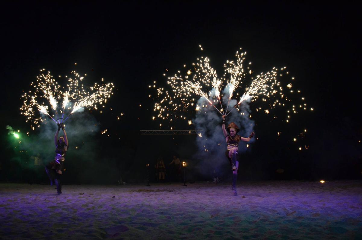 Espectacle de foc del Triumvirat