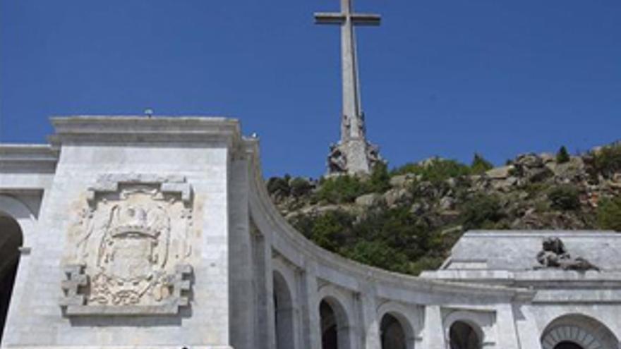 La Guardia Civil impide los actos franquistas en el Valle de los Caídos