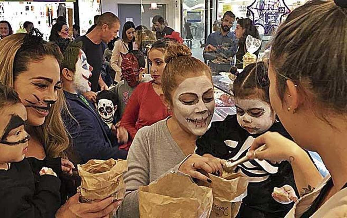 Porto Pi celebró un Halloween sin plásticos y con golosinas saludables