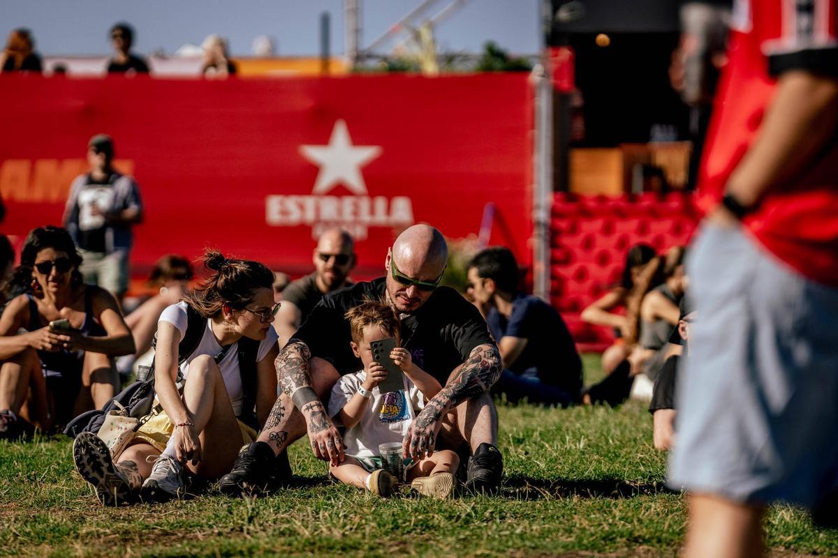 Ambiente en la jornada inaugural del Primavera Sound.