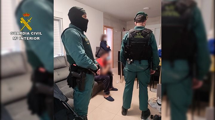 Operación de la Guardia Civil para desmantelar dos organizaciones de narcos en Málaga y Almería