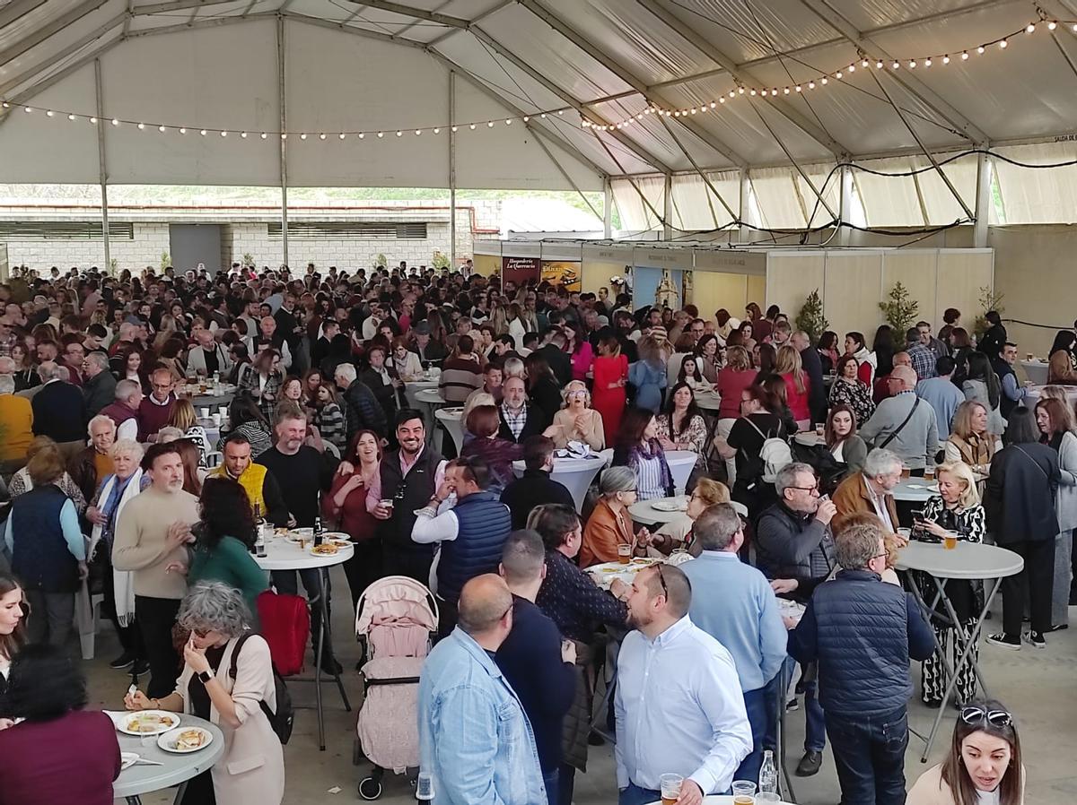 Feria de la patata rellena, que se celebra este fin de semana en Bujalance.