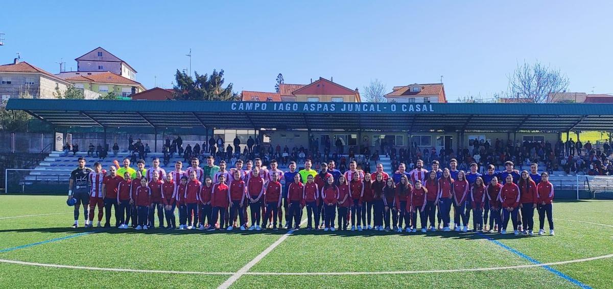 Las jóvenes homenajeadas.  | FDV