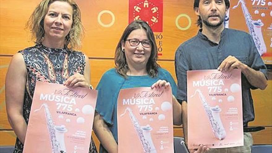 Vilafranca acogerá este fin de semana el Festival Música 775