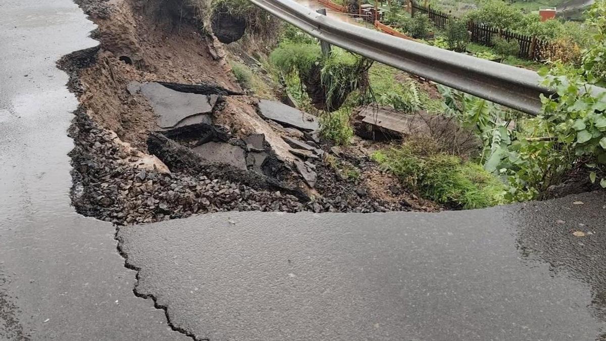 El paso de la borrasca Emilia por Gran Canaria, en imágenes (13/12/2025)
