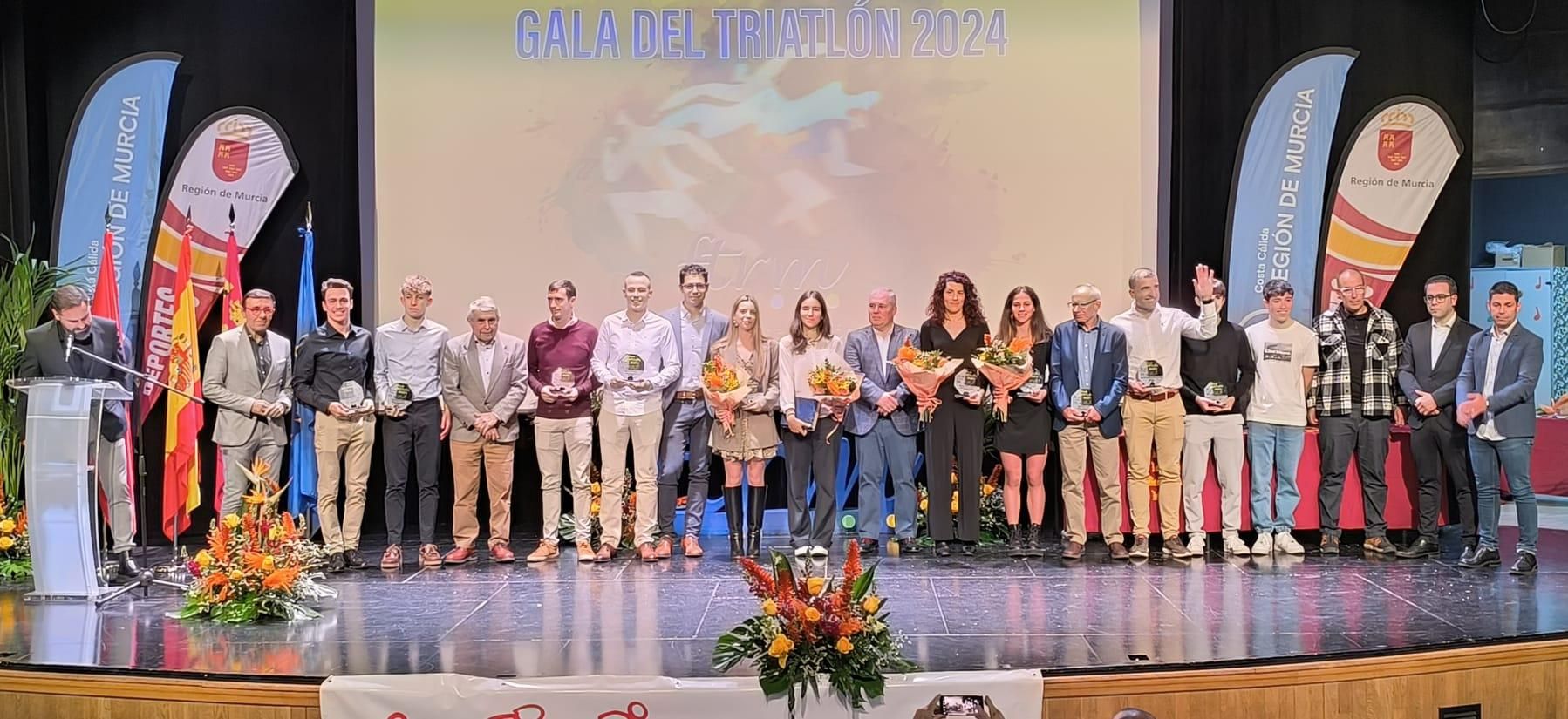 Entrega de premios de la Federación de Triatlón de la Región de Murcia