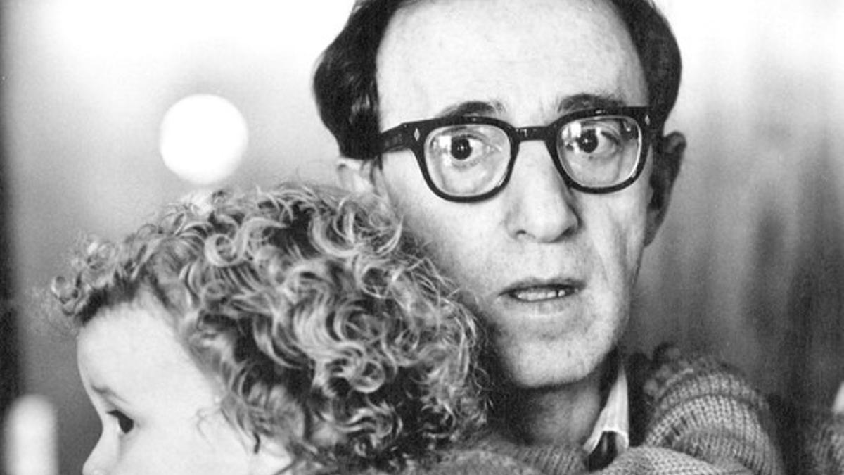 Woody Allen, con Dylan Farrow.
