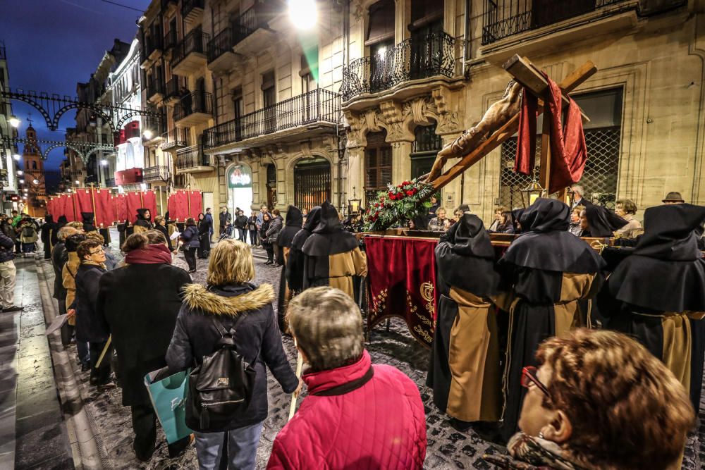 Procesión del Vía Crucis en Alcoy